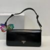 Pd159 Brushed Leather Femme Bag / 10.2X4.7X1.9Inch