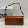 Pd160 Brushed Leather Femme Bag / 10.2X4.7X1.9Inch