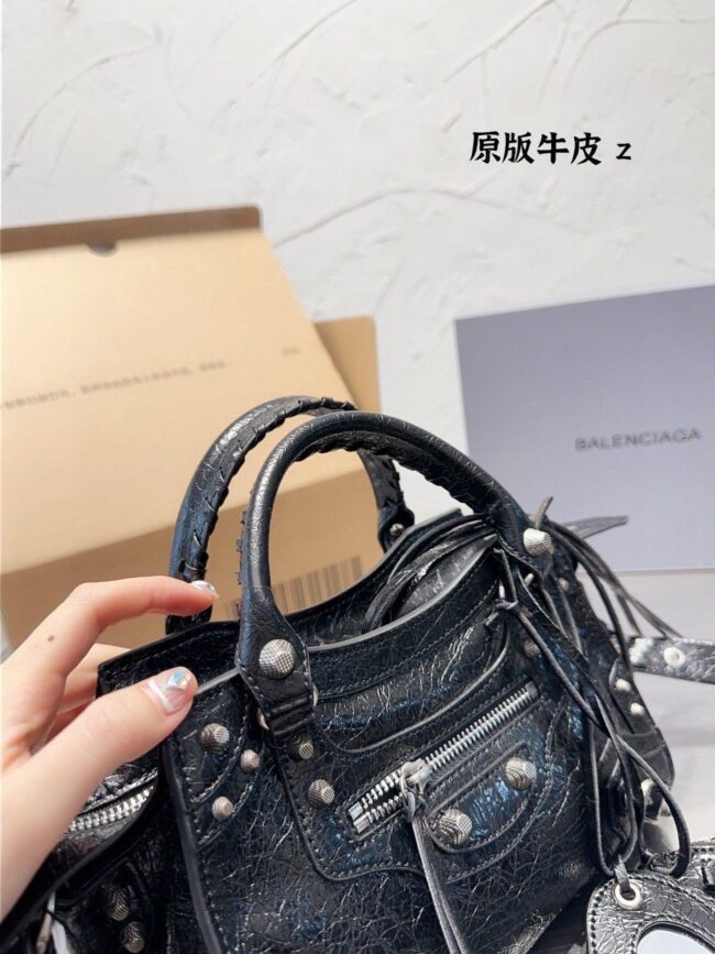 Bcg046 Women'S Neo Cagole Xs Handbag In Black /  L10,2 X H7 X W4,5 Inch