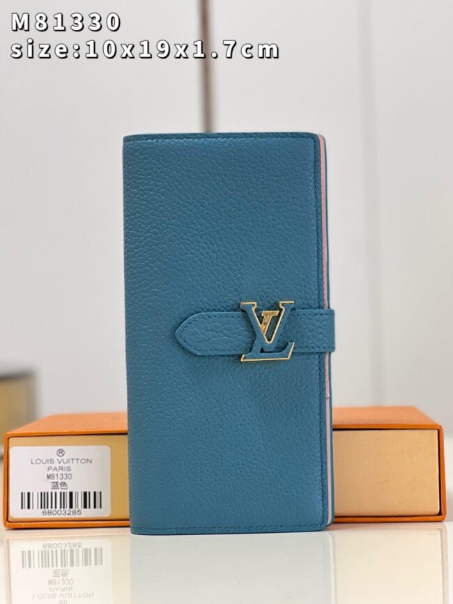 Lb719 Vertical Wallet / Highest Quality Version / 3.9 X 7.5 X 0.7 Inches