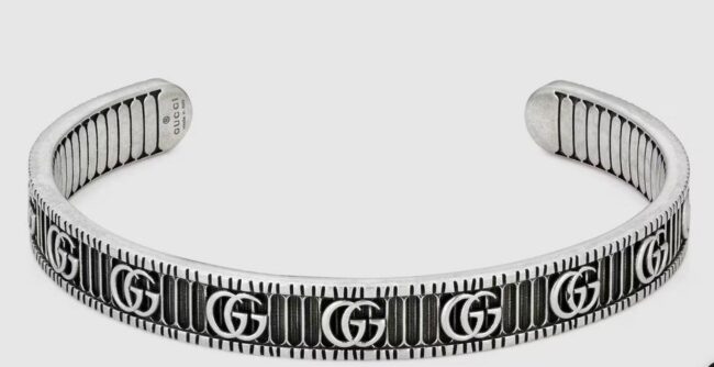 Jw717 Bracelet With Double G In Silver