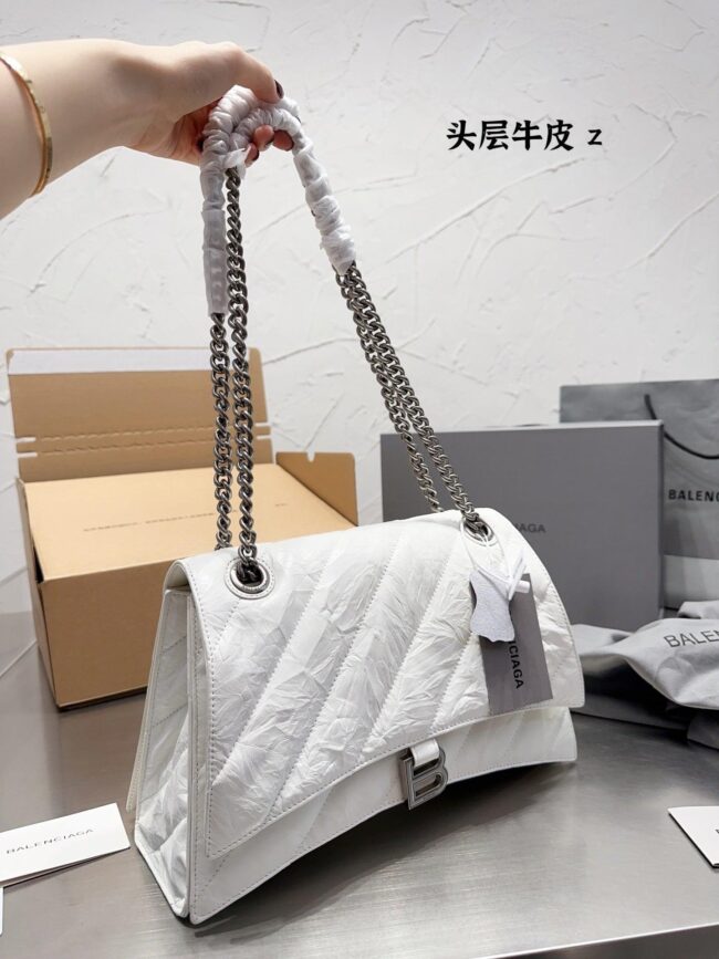 Bcg040 Women'S Crush Medium Chain Bag Quilted / L12,2 X H7,8 X W2,7 Inch