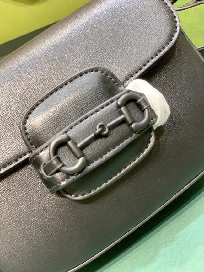 Gc469 Gucci Horsebit 1955 Small Shoulder Bag / 8"W X 5.7"H X 2"D