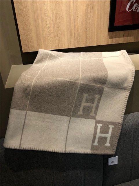 Clth294 Hermes Blanket / 180X135Cm(70.9X53Inches)