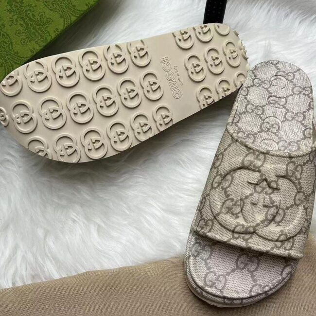 Se1038 Women'S Slide Sandal With Interlocking G / Size5-10