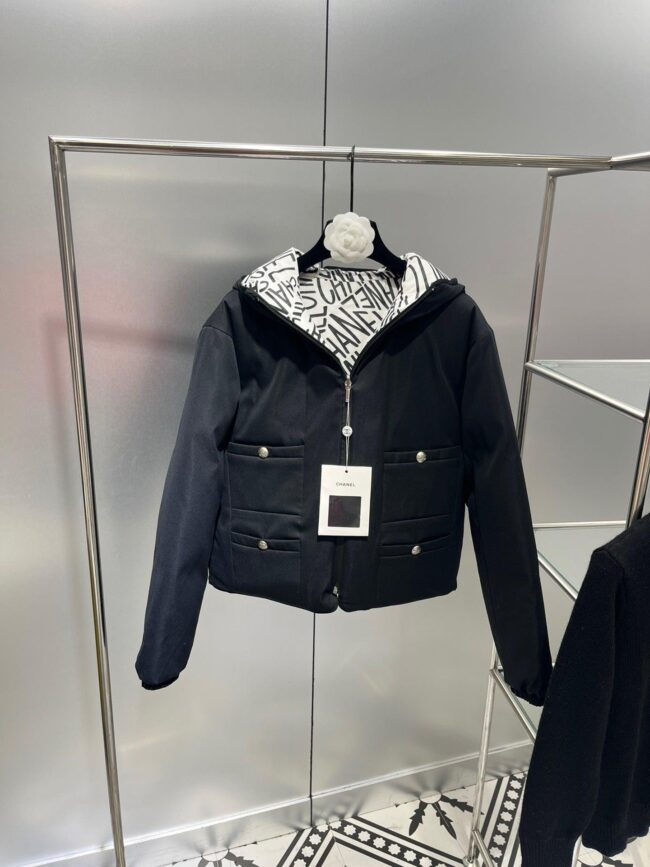 Clth233 Reversible Cotton-Padded Jacket Size:S/M/L