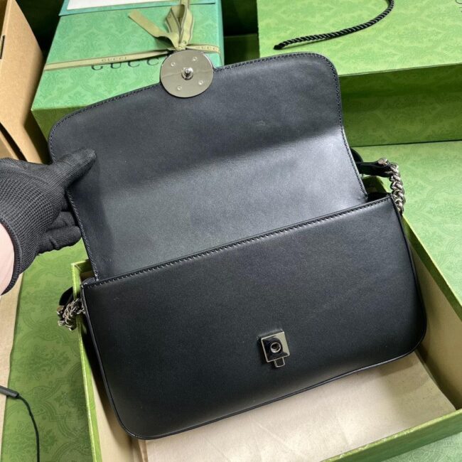Gc524 Petite Gg Small Shoulder Bag / Highest Quality Version / 10.6"W X 5.9"H X 1.9"D